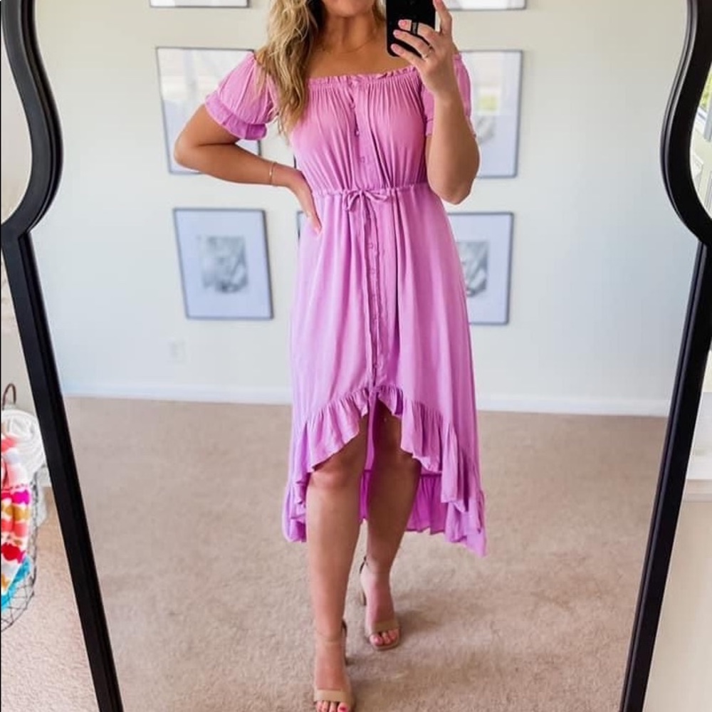 Women’s Medium Purple Casual Dress